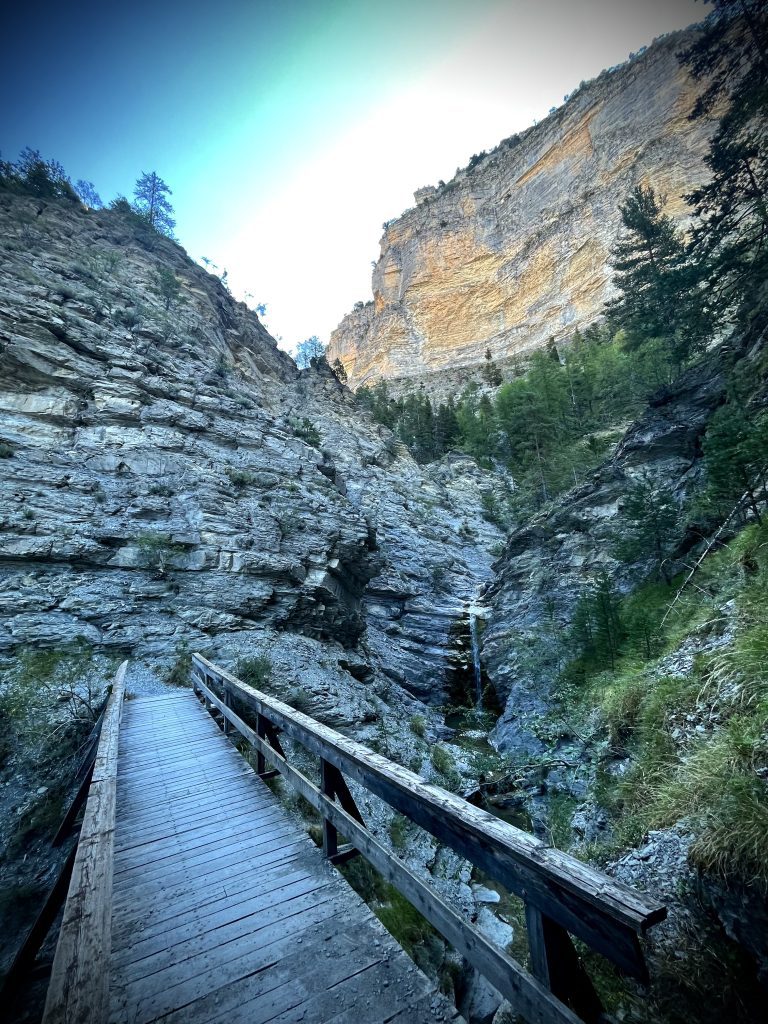 Les gorges de St Pierre