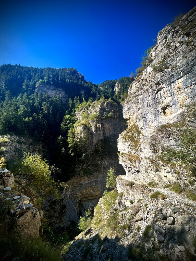 Les gorges de St Pierre
