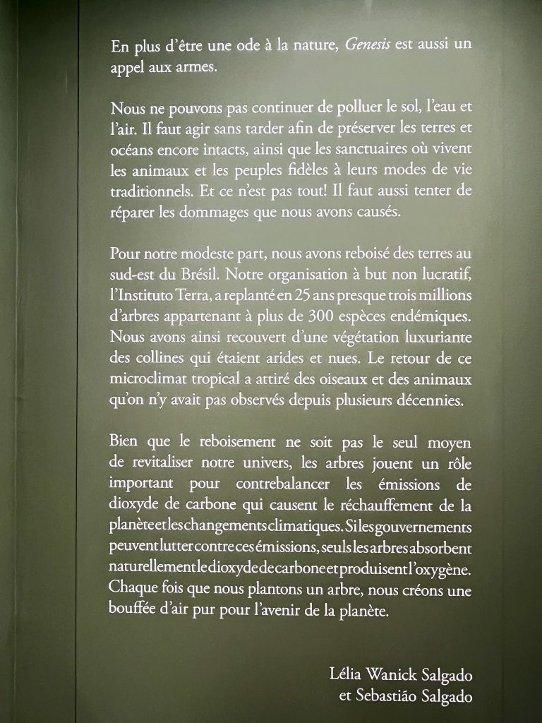 Exposition Sebastião Salgado à la Villa Tamaris