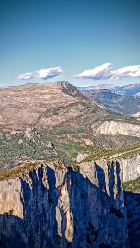 Les gorges du Verdon