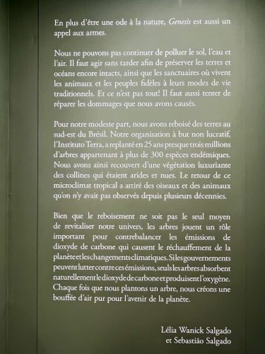 Exposition Sebastião Salgado à la Villa Tamaris